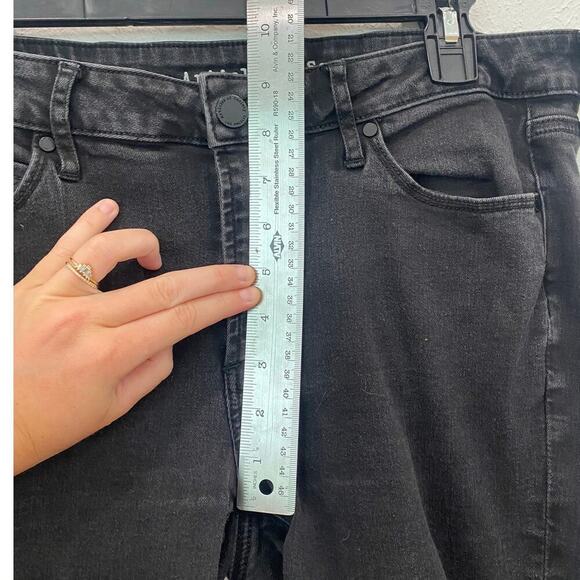 Articles of Society Size 30 Distressed Black Skinny Jeans Stretch - Picture 6 of 7